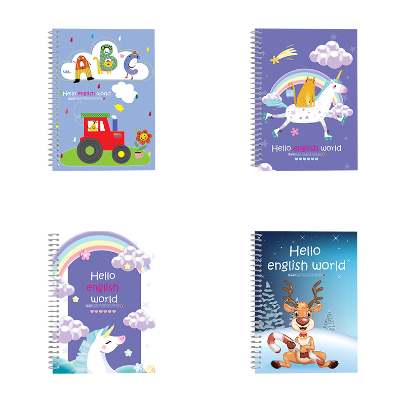 دفتر انگلیسی 40 برگ 3 خط(برند اُلند)