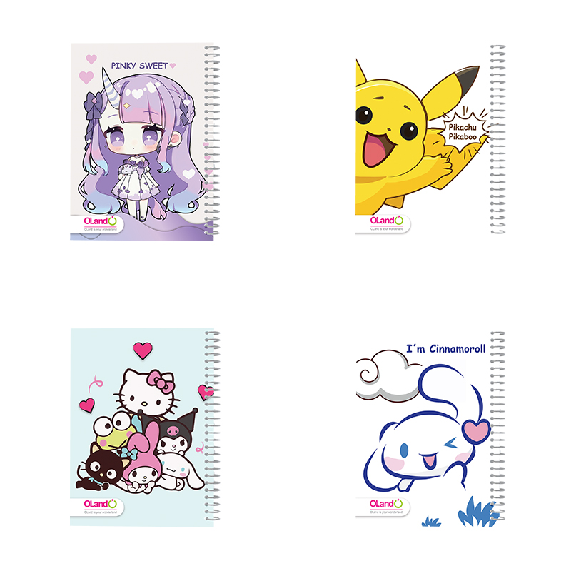 دفتر مشق 40 برگ طرح کیوتی (برند اُلند)