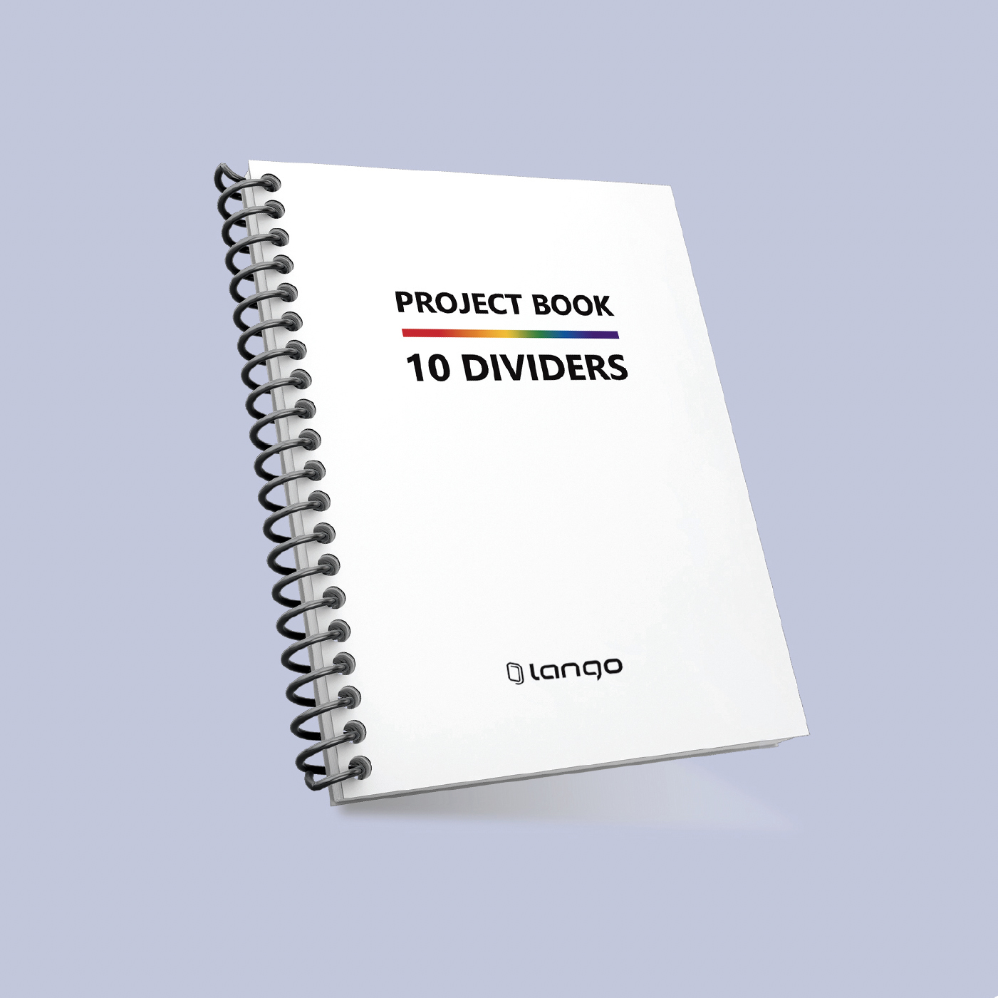 دفتر پروژه بوک، 200 برگ 24 خط10 دیوایدری (برند لانگو)