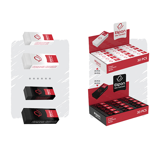 پاک کن کلاسیک بزرگ مشکی (برند الیپون)