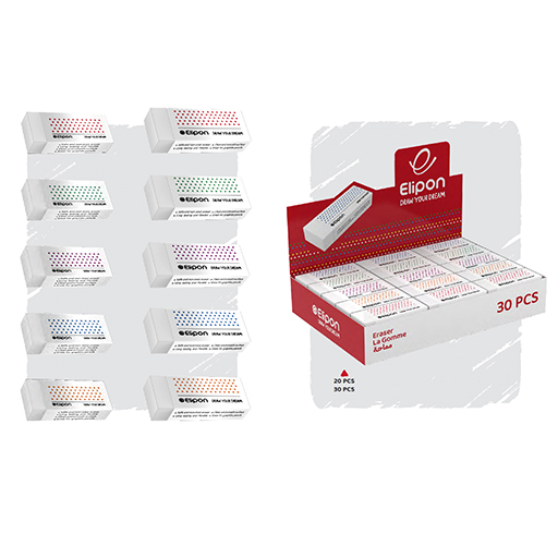 پاک کن کوچک سفید دات (برند الیپون)