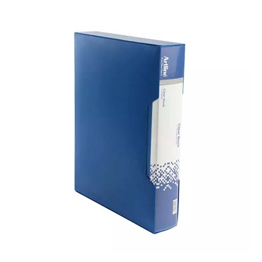 کلر بوک 80 برگ قابدار رنگ آبی (برند آرت لاین)