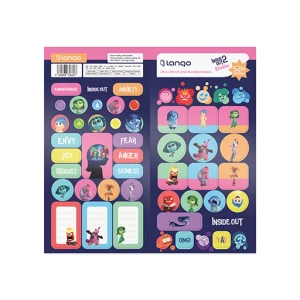 استیکر طرح inside out، (۵۲ تکه) (برند لانگو)