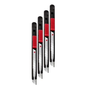 کاتر کوچک مشکی گیره قرمز SX-094 (برند هومان)