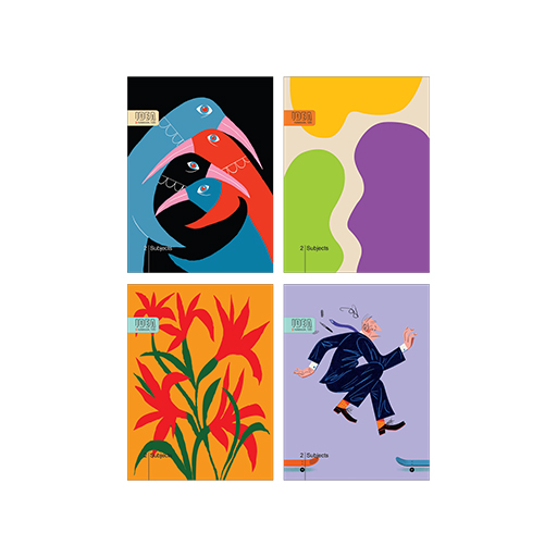 دفتر سیمی، 120 برگ (برند ایده)