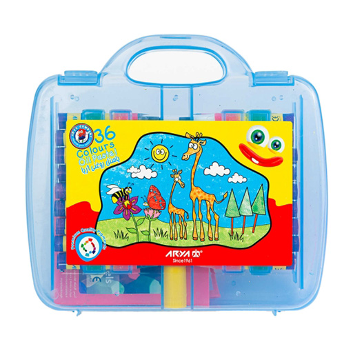 پاستل 36 رنگ کیفی (برند آریا)