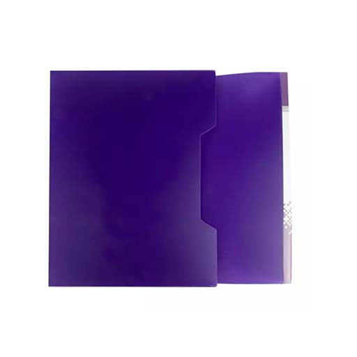 کلر بوک 80 برگ قابدار رنگ بنفش ۲.jpg