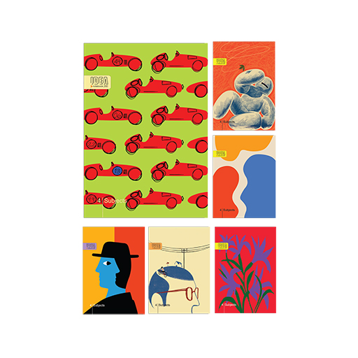 دفتر سیمی، 200 برگ (برند ایده)