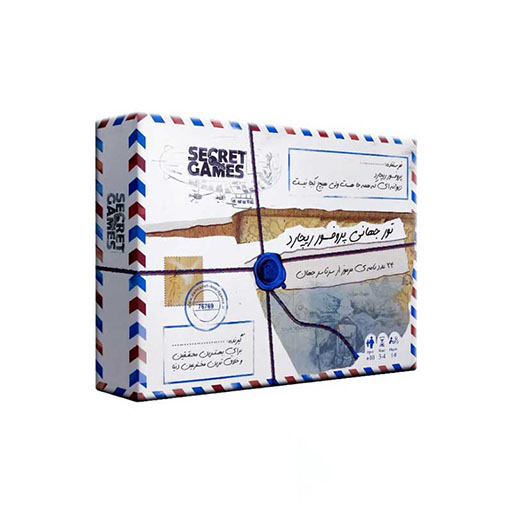 بازی پرونده جنایی معمایی تور جهانی پروفسور ریچارد (برند دهکده بردگیم)