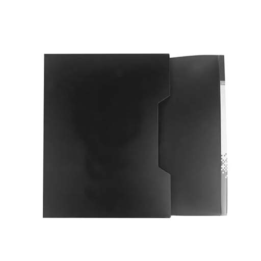 کلر بوک 80 برگ قابدار رنگ مشکی ۲.jpg