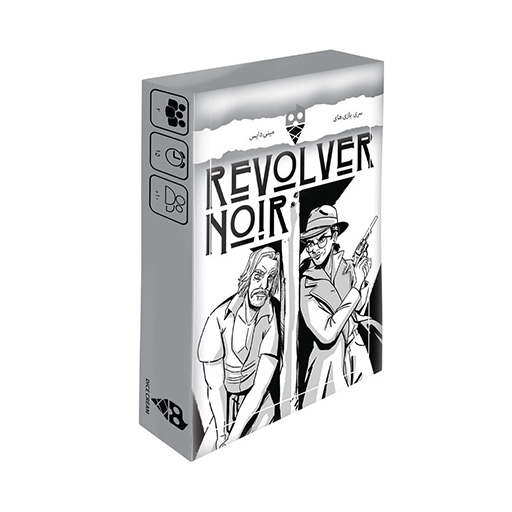 بازی اسلحه سیاه Revolver Noir (برند تاس بستنی)