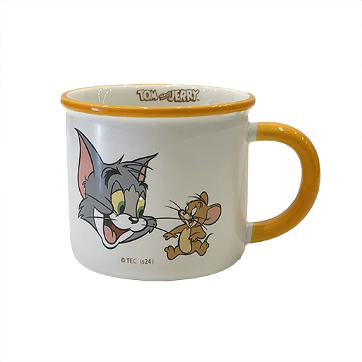 ماگ تام و جری دسته نارنجی.jpg