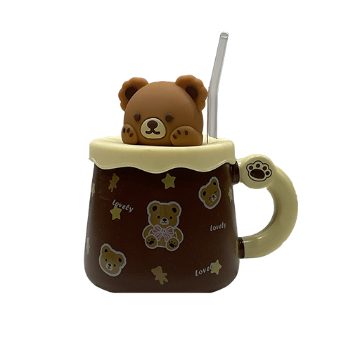 ماگ خرس با نی ۲.jpg