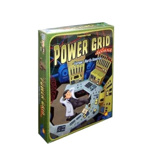 بازی شبکه نیرو نسخه لوکس  Power Grid Deloxe (برند میپل کینگ)