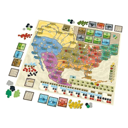 بازی استراتژیک شبکه نیرو نسخه لوکس  Power Grid Deloxe (برند میپل کینگ)3.jpg