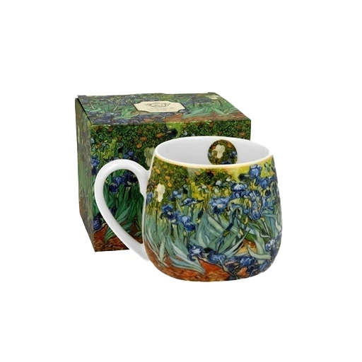  Mug barrel IRISES inspired by Van Gogh .jpg