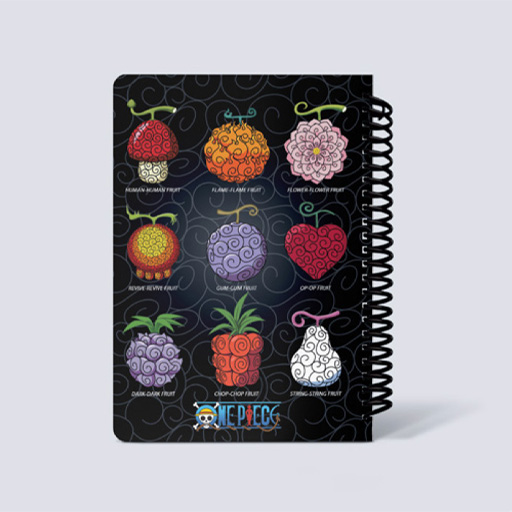 دفتر 100برگ وزیری جلد سخت سری one piece لانگو-۵.jpg