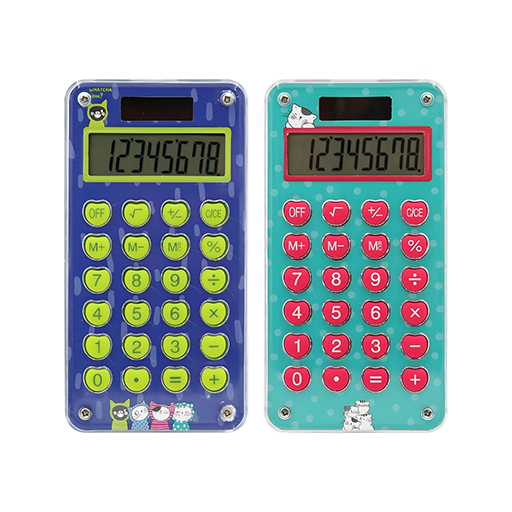 ماشین حساب پورتابل دیجیتال 8 SO MANY CATS (برند ام اند جی)