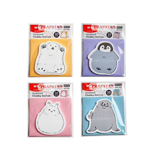 پست ایت ۳۰ برگ، طرح Chubby Animal (برند ام اند جی)