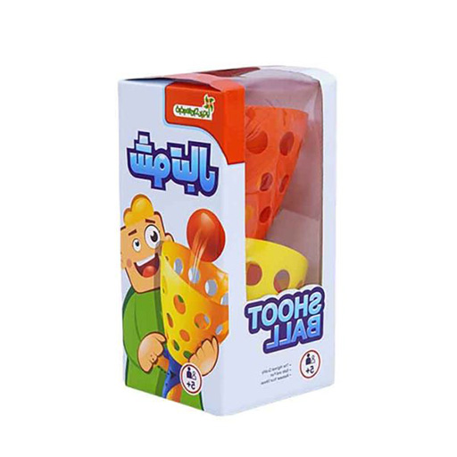 بازی شوتبال دوتایی جعبه ای (فرفره های رنگی پویا)