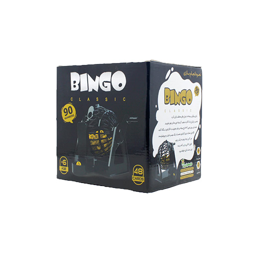 بینگو دبرنا جعبه ای (برند فرفره های رنگی پویا)