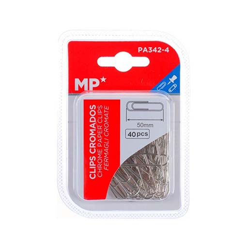 گیره کاغذ بسته 40 عددی (برند ام پی)