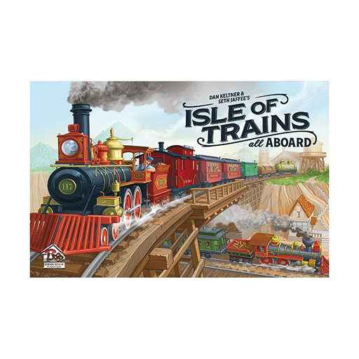 بازی جزیره قطارها Sleof Trains (برند دهکده بردگیم)