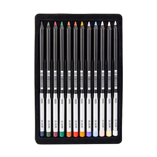 مداد رنگی 12 رنگ بلک وود سافت (جعبه مشکی)