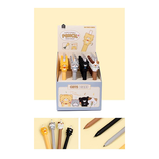 مداد مکانیکی kuki، طرح گربه