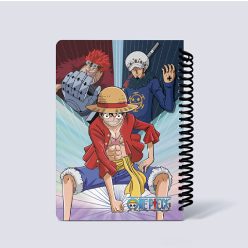 دفتر 100برگ وزیری جلد سخت سری one piece لانگو-۳.jpg
