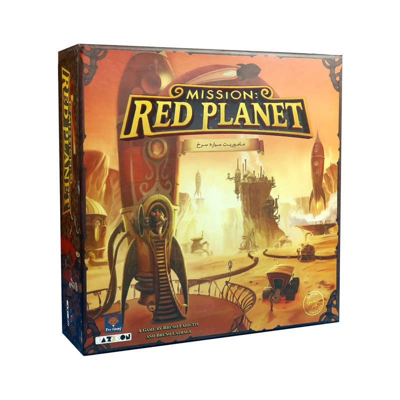 بازی ماموریت سیاره سرخ Mission Red Planet (برند فاکس گیم)