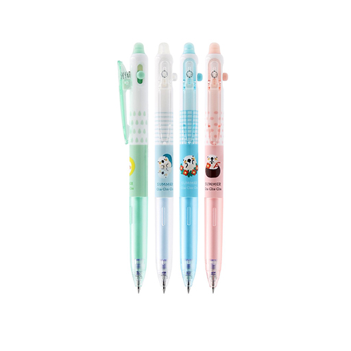 خودکار 0/5  مدل پاکن‌دار SUMMER CHA CHA CHA ژله‌‌ای رنگ آبی (برند ام اند جی)