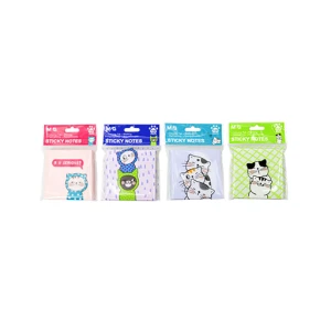 پست ایت ۱۰۰ برگ، ۴ رنگ 75 در 75 SO MANY CATS (برند ام اند جی)