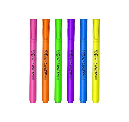 ماژیک علامت گذار HI LINER (برند ام اند جی)