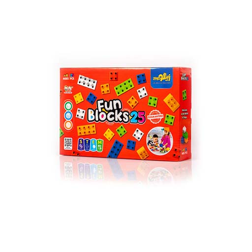 بازی خانه سازی کلاسیک (25 قطعه) (برند زینگو)