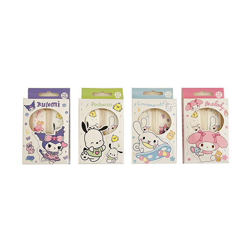 چسب زخم سانریو (بسته ۱۰ عددی)