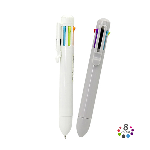 خودکار 0/7 ۸ رنگ (برند ام اند جی)