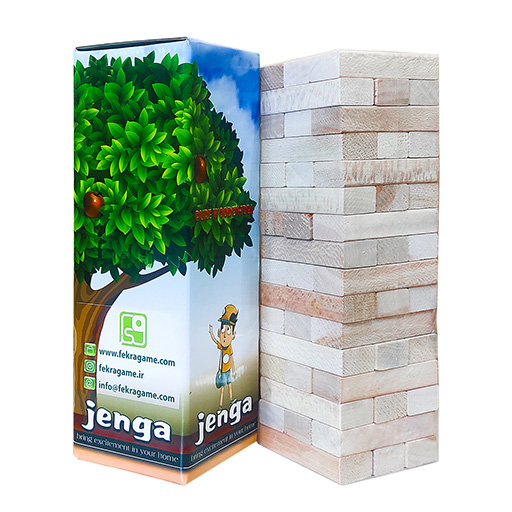 بازی جنگا Jenga (برند فکراگیم)