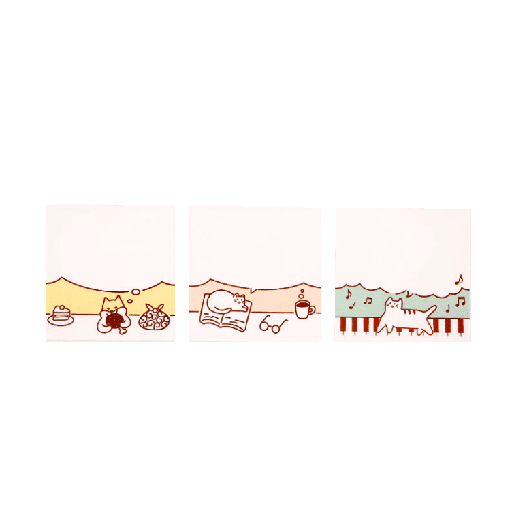 پست ایت 80 برگ بی خط، رنگ سفید 75 در 75 (برند ام اند جی)