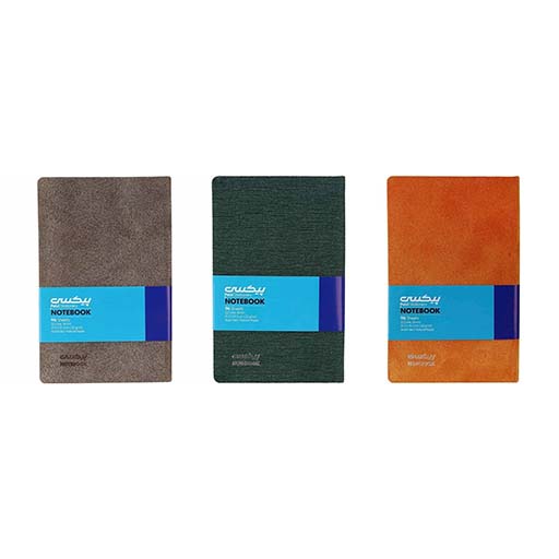 دفتر یادداشت 96 برگ خط دار اروپایی پیکسی (برند هرمز)