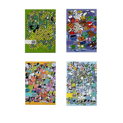 دفتر50 برگ نقاشی شومیز دانشجویی، ۳۱۰۰ (برند برکه)