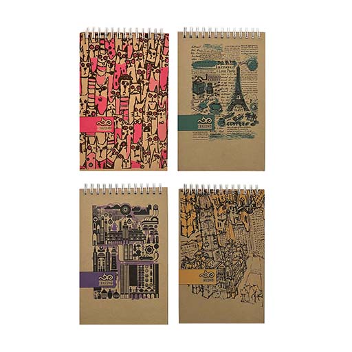 دفتر یادداشت خبرنگاری کرافت جلد نرم (برند برکه)