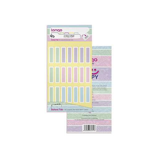 لیبل اسم پاستیلی 4 برگی بسته 10 عددی (برند لانگو)
