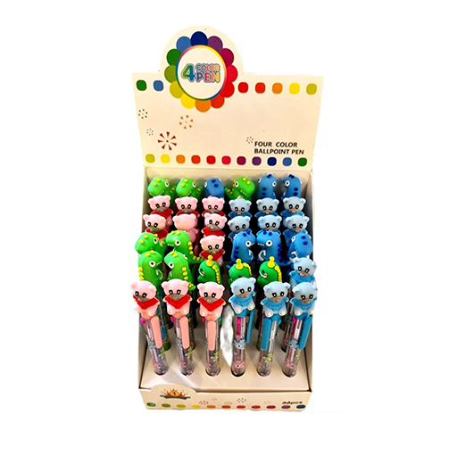 خودکار بلند 4 رنگ (برند لانگو)