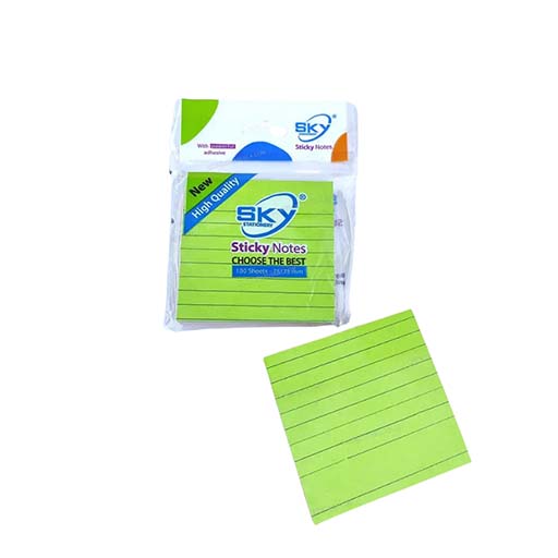 پست ایت خط دار 75 در 50 چهار رنگ (برند اسکای)