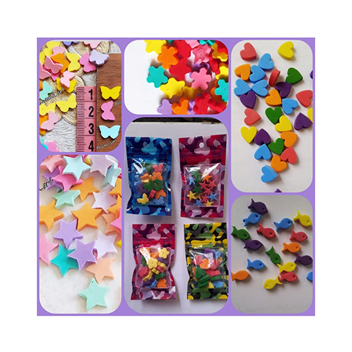 اشکال فوم ماه دونه (بسته 24 عددی)