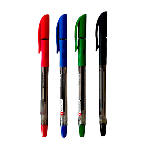 ولت خودکار سمی ژل رنگ ترکیبی با نوک نوشتاری 0.1 بسته ۴ عددی (برند الیپون)-1.jpg