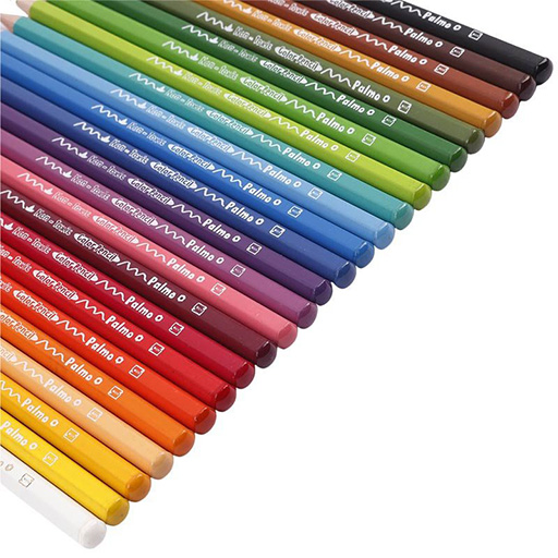 مداد رنگی 24 رنگ جعبه مقوایی (برند پالمو)-۲.jpg