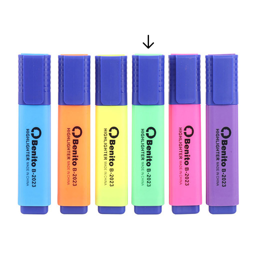 ماژیک علامت گذار پاستلی-سبز .png