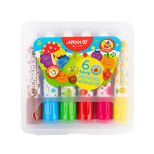 ژل کرایون 6 رنگ (برند آریا)-۴.jpg